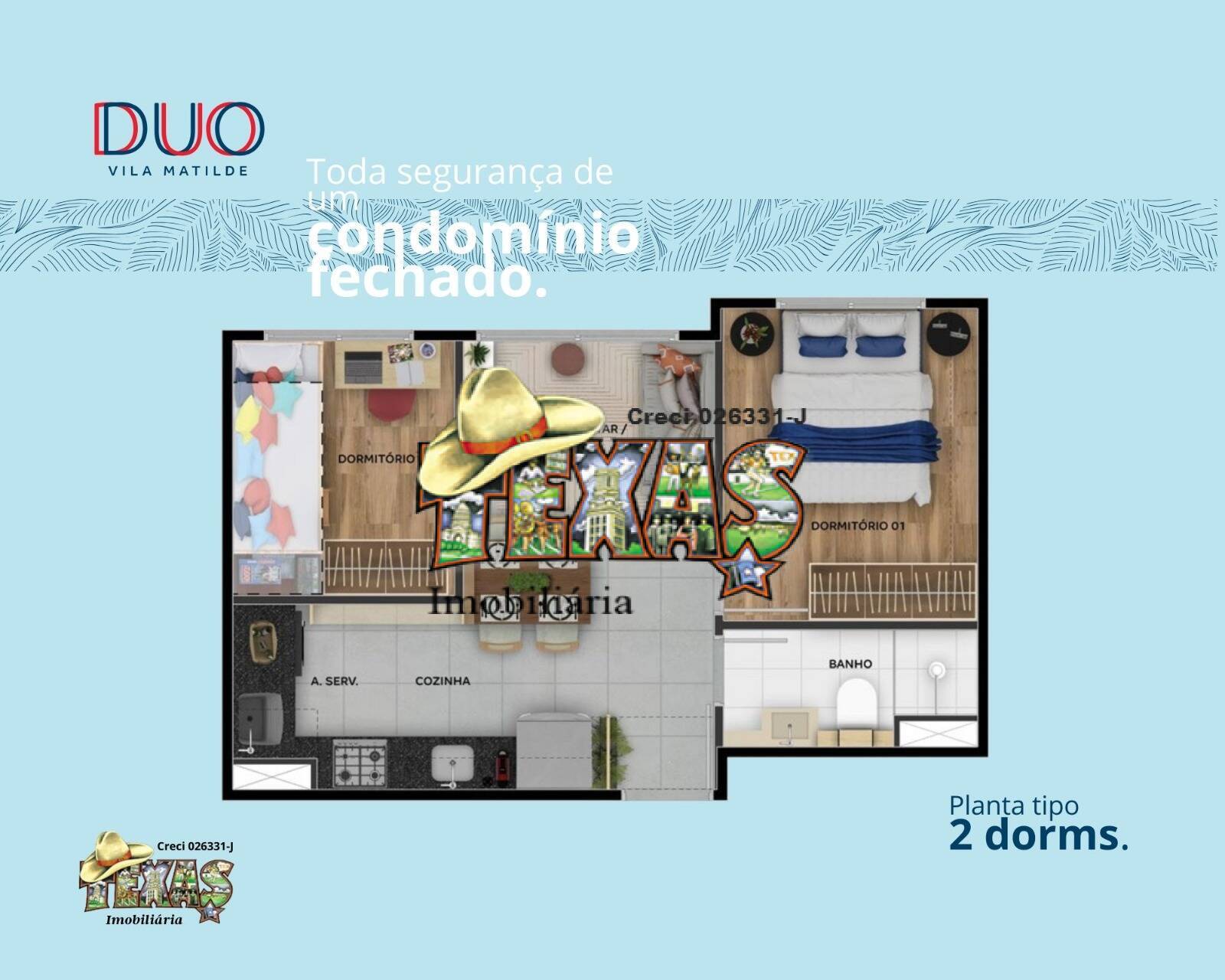 Apartamento, 2 quartos, 33 m² - Foto 6