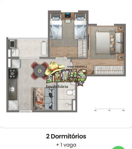 Apartamento, 2 quartos, 4223 m² - Foto 1
